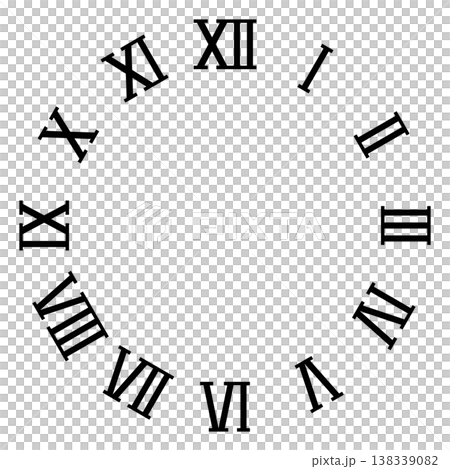 時計 ローマ数 138339082