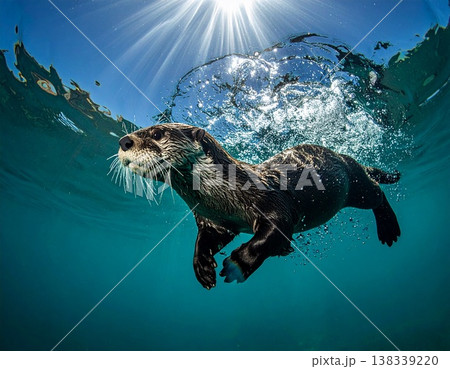 カワウソ 138339220