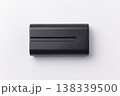 カメラ等のデジタル機器用バッテリー 白背景 138339500