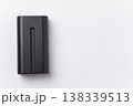 カメラ等のデジタル機器用バッテリー 白背景 138339513