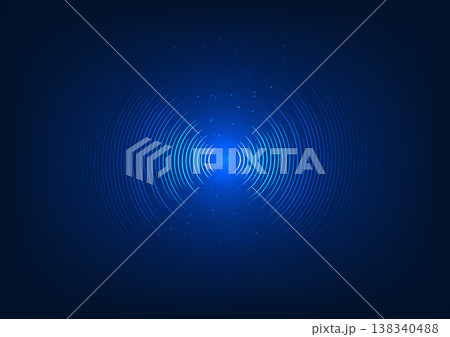 sound wave technology background radiating from the center The concept converts vibrational energy into sound waves that are transmitted. sound wave technology background radiating from the center The concept converts vibrational energy into sound waves that are transmitted. 138340488