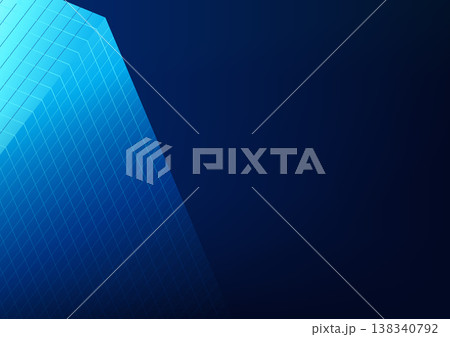 Blockchain technology, a series of square boxes that connect together, represents the technology of storing data linked as a network through computer encryption. Data will be forwarded on the network. 138340792