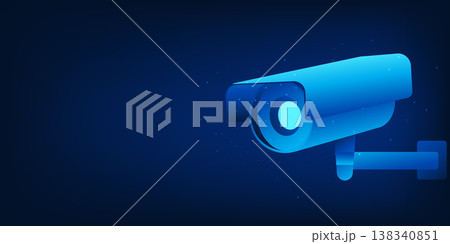 AI power surveillance camera technology with a facial recognition system. Smart CCTV using artificial intelligence to identify individuals for public safety and security." AI power surveillance camera technology with a facial recognition system. Smart CCTV using artificial intelligence to identify individuals for public safety and security." 138340851