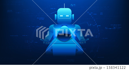 AI Powered Cyber Hack Technology Background, Artificial Intelligence Controlling Data Theft, Cyber Crime Attack System, Digital Security Breach, Hacker Network, Malware, Data Breach, Cyber Threat AI Powered Cyber Hack Technology Background, Artificial Intelligence Controlling Data Theft, Cyber Crime Attack System, Digital Security Breach, Hacker Network, Malware, Data Breach, Cyber Threat 138341122