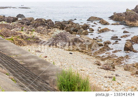 紀伊半島南部の海岸沿い(すさみ町名切崎) 紀伊半島南部の海岸沿い(すさみ町名切崎) 138341434