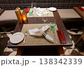 豪華客船バイキングエデンでのディナーテーブル 138342339