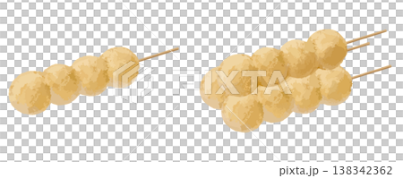 きなこ団子セット(1本・3本) 138342362