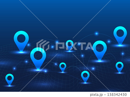 Smart technology that can open a map of the world. Find an address anywhere through the satellite system on the network Internet and share the current location. 138342430