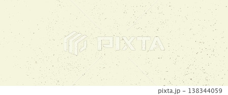 Vintage rice paper background. Grainy texture with speckles, dots and flecks. Organic craft ecru bg. 138344059