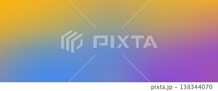Winter pastel rainbow gradient with soft blue, violet and warm yellow tones. Smooth blurred bg with gentle transitions. Abstract background. 138344070