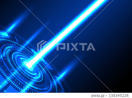 Background technology circle with a laser means technology processing information internet dark blue background Background technology circle with a laser means technology processing information internet dark blue background 138345226