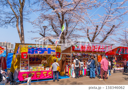 八王子市 桜祭り 富士森公園 八王子市 桜祭り 富士森公園 138346062