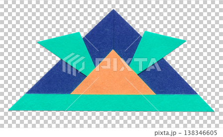 Children's Day Origami-style helmet collage illustration D (single material) Children's Day Origami-style helmet collage illustration D (single material) 138346605