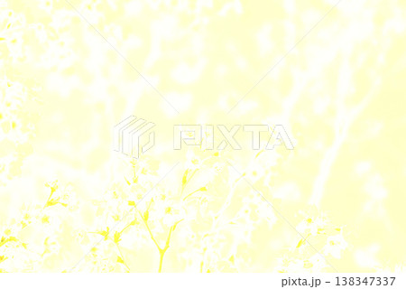 イエロー系 　背景素材 138347337