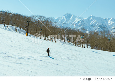 Ski resort, Hakuba Village, Nagano Prefecture 138348807