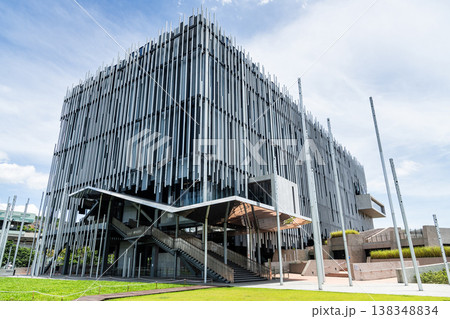 Building view of the New Taipei City Art Museum, located in Yingge District, New Taipei, Taiwan. Building view of the New Taipei City Art Museum, located in Yingge District, New Taipei, Taiwan. 138348834