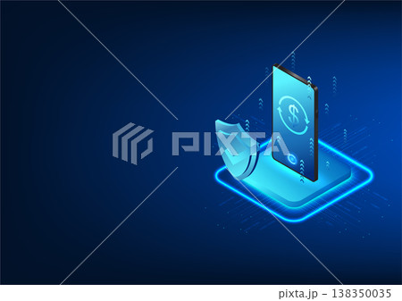 Financial technology in smartphones that has a system to prevent theft and data theft Mobile phones used for financial transactions, money transfers, deposits, and product payments. 138350035