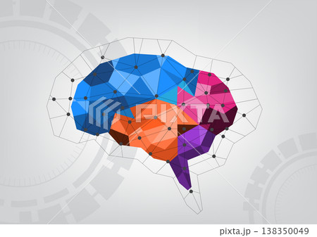 Brain technology background It is an intelligent computer technology that acts to process and command just like the human brain is a modern innovation. working with electronic systems Brain technology background It is an intelligent computer technology that acts to process and command just like the human brain is a modern innovation. working with electronic systems 138350049