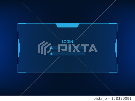 Technology background Login screen accesses the security technology of personal information by retrieving data from the Internet. Suitable for illustrations, posters, and technology-related work. Technology background Login screen accesses the security technology of personal information by retrieving data from the Internet. Suitable for illustrations, posters, and technology-related work. 138350091