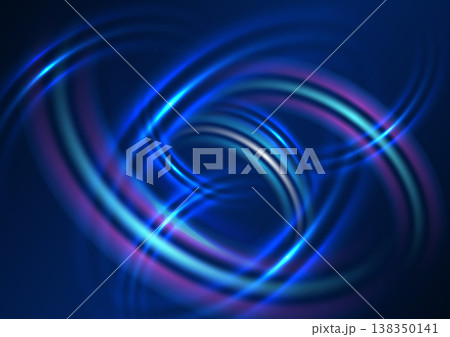 Abstract background technology alternating blue shades with purple add interesting elegance to work use for posters Tech-focused work 138350141