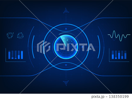 Radar technology background It is a technology used to detect foreign matter entering the area and report results. It is an innovation that is used to protect the modern technology 138350199