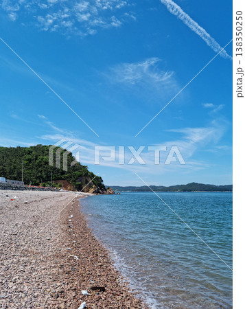 This is Beolcheonpo Beach in Seosan, South Chungcheong Province, South Korea. 138350250