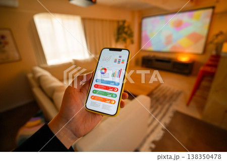 スマホでデータ確認 138350478