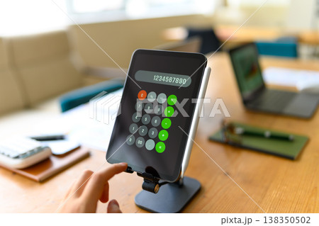 スマホで計算操作 138350502