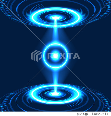 Technology background data connection brings data from the internet network to use. and also forwarded that takes time to combine in a short time. Technology circle with the circle light 138350514