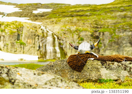 Viking accessory on nature, Norway 138351190