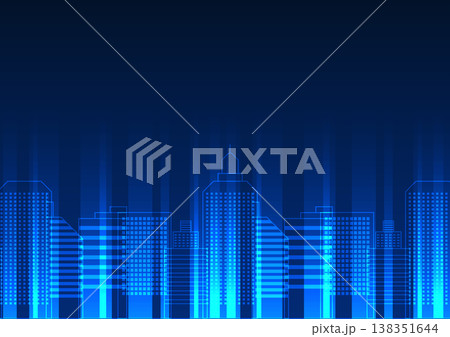 Smart city background Smart city concept without human control with a system to connect people in the city through a network system and made businesses in the city expand Smart city background Smart city concept without human control with a system to connect people in the city through a network system and made businesses in the city expand 138351644