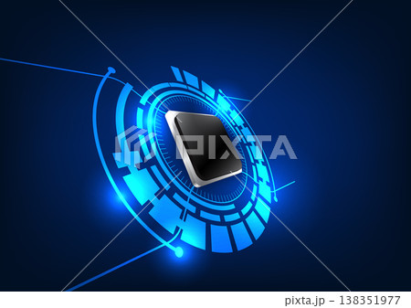 Microchip technology background It serves as the brain and nerve center of electronic devices that receive commands and process large amounts of information at high speed. 138351977