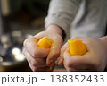 Hand squeezing lemons, lemon seasonings, lemon 138352433