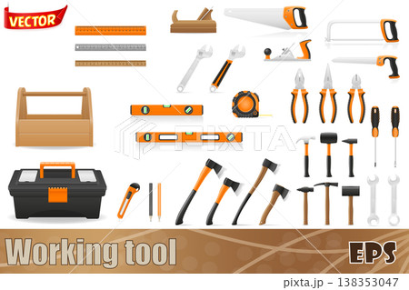 set tools icons vector illustration set tools icons vector illustration 138353047