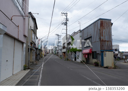 五所川原市金木町の町並み 五所川原市金木町の町並み 138353200