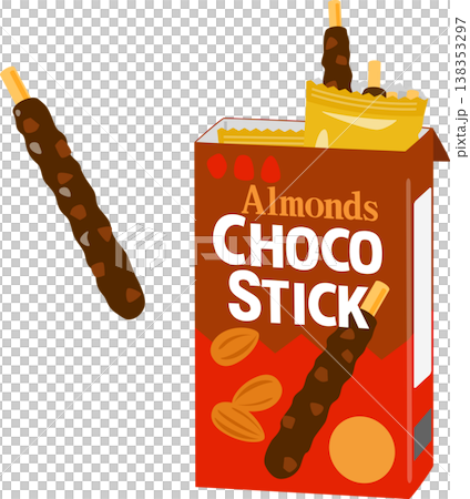 Opened chocolate pretzel packaging Opened chocolate pretzel packaging 138353297