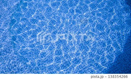 Swimming pool bottom ripple and with waves background. Swimming pool bottom ripple and with waves background. 138354266