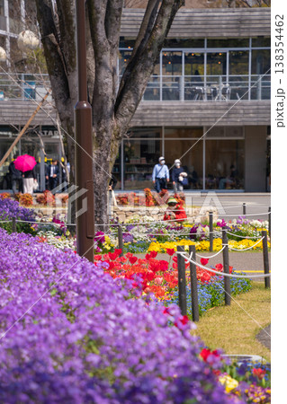 春の名城公園、花たちが咲き乱れる名城公園フラワープラザ〈愛知県名古屋市〉 春の名城公園、花たちが咲き乱れる名城公園フラワープラザ〈愛知県名古屋市〉 138354462