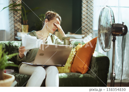Overwhelmed by Work and Heat at Home Overwhelmed by Work and Heat at Home 138354830