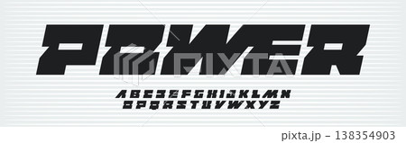 Modern Geometric Font Bold Italic Alphabet Slanted Square Letters Set for Dynamic Sport Logo Title Headline. Automotive Typographic Design, Tech Startup Typography. Vector typeset. Modern Geometric Font Bold Italic Alphabet Slanted Square Letters Set for Dynamic Sport Logo Title Headline. Automotive Typographic Design, Tech Startup Typography. Vector typeset. 138354903