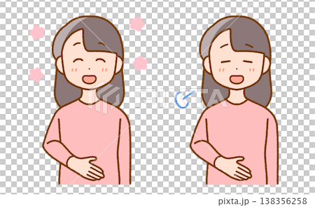 女性緩解胃部問題 | 腹痛、月經、便秘、醫療保健 138356258