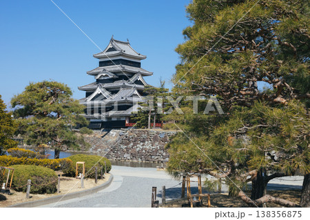Matsumoto castle beautiful views 138356875