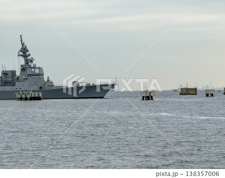 横須賀港で点検・整備のために停泊する海上自衛隊の護衛艦 2026.3.17 横須賀市, 日本 138357006
