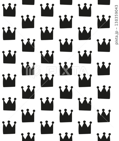 Vector seamless pattern of hand drawn pouch 138359043