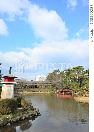 庭園が美しい白山神社（新潟県新潟市中央区） 138360287
