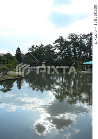庭園が美しい白山神社(新潟県新潟市中央区) 庭園が美しい白山神社(新潟県新潟市中央区) 138360289