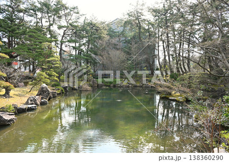 庭園が美しい白山神社（新潟県新潟市中央区） 138360290