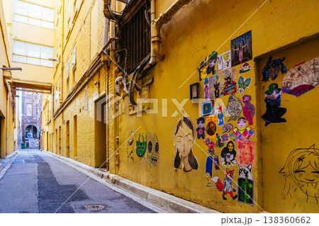 Baptist Place Detail in Melbourne Australia Baptist Place Detail in Melbourne Australia 138360662