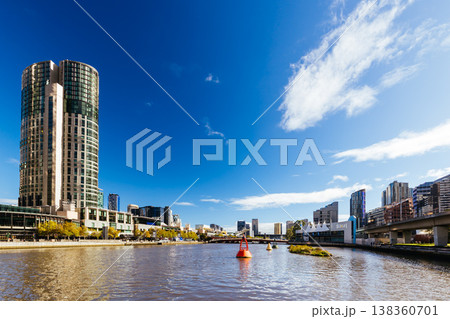 Yarra River Views of Melbourne in Australia Yarra River Views of Melbourne in Australia 138360701