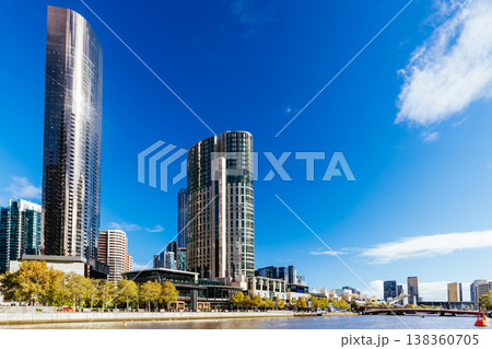 Yarra River Views of Melbourne in Australia Yarra River Views of Melbourne in Australia 138360705